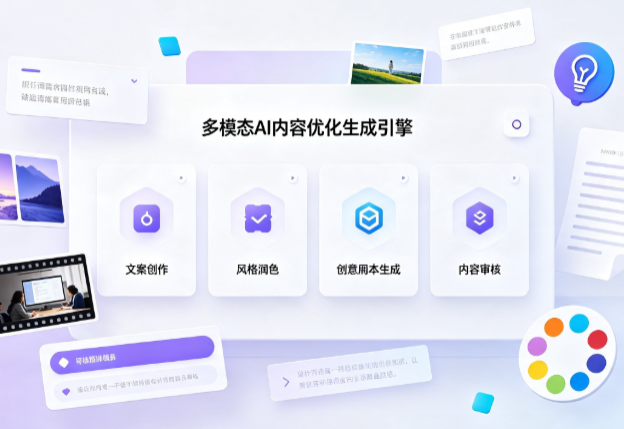 于洪区AI智能内容优化创新 多模态生成技术丰富数字内容创作生态