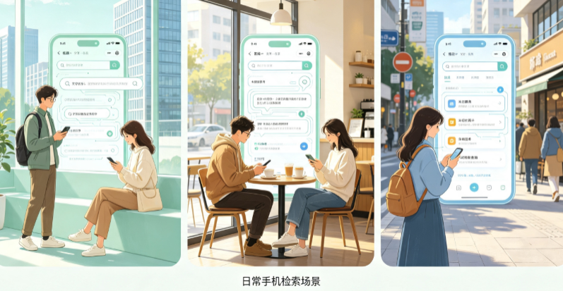 于洪区普通人日常手机使用场景拆解：GEO 与 AI 优化如何改变信息检索体验