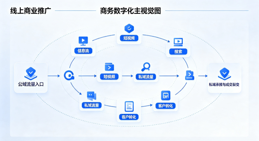 于洪区线上商业推广怎么做？全域流量闭环搭建与低成本转化实战指南