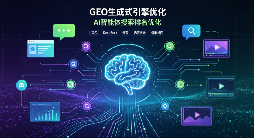 于洪区GEO 浪潮来袭：生成式引擎优化崛起，创作者争抢豆包、DeepSeek、元宝智能体流量入口